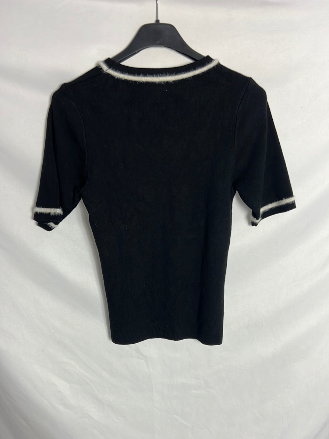 NEW LOOK. Top punto negro . T XS/S