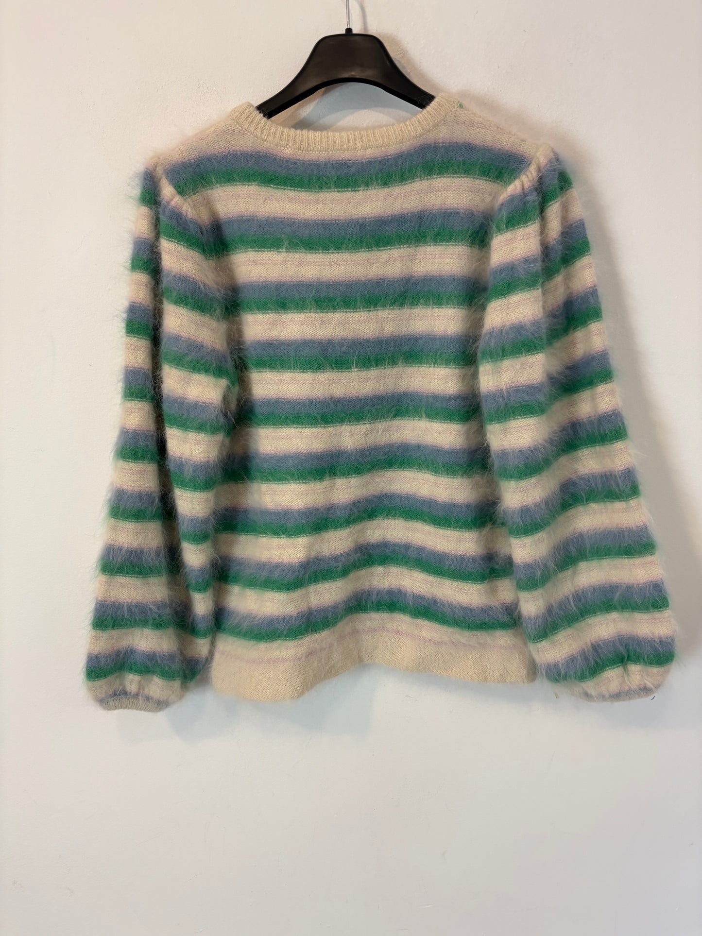 ZARA. Black stretch knit top. TL