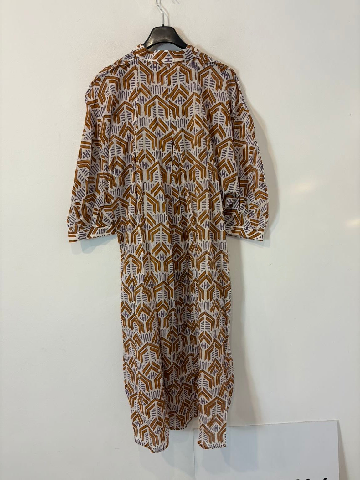 BABOBAB. vestido midi estampado algodón