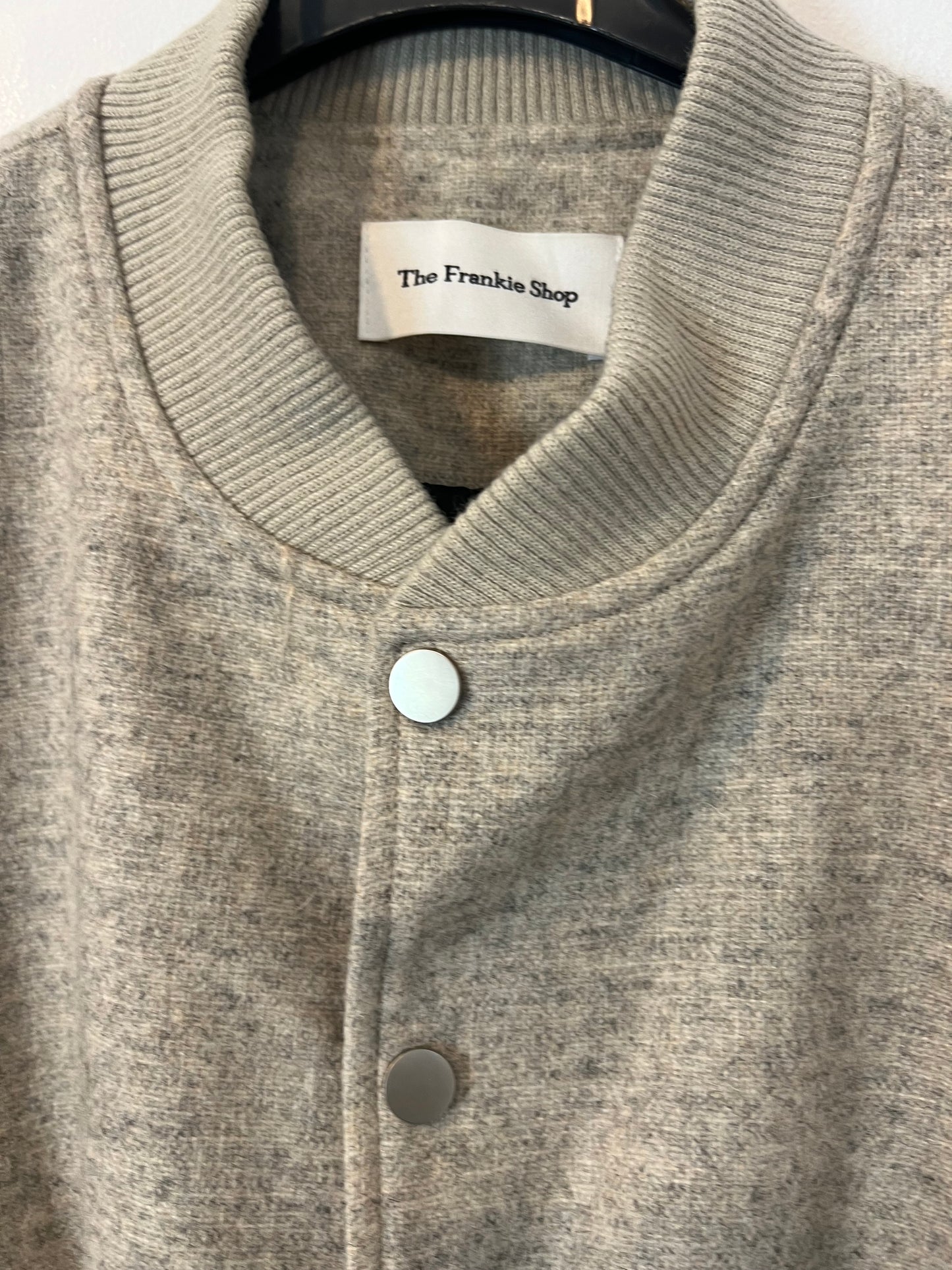 IMAN. White ribbed top Tm