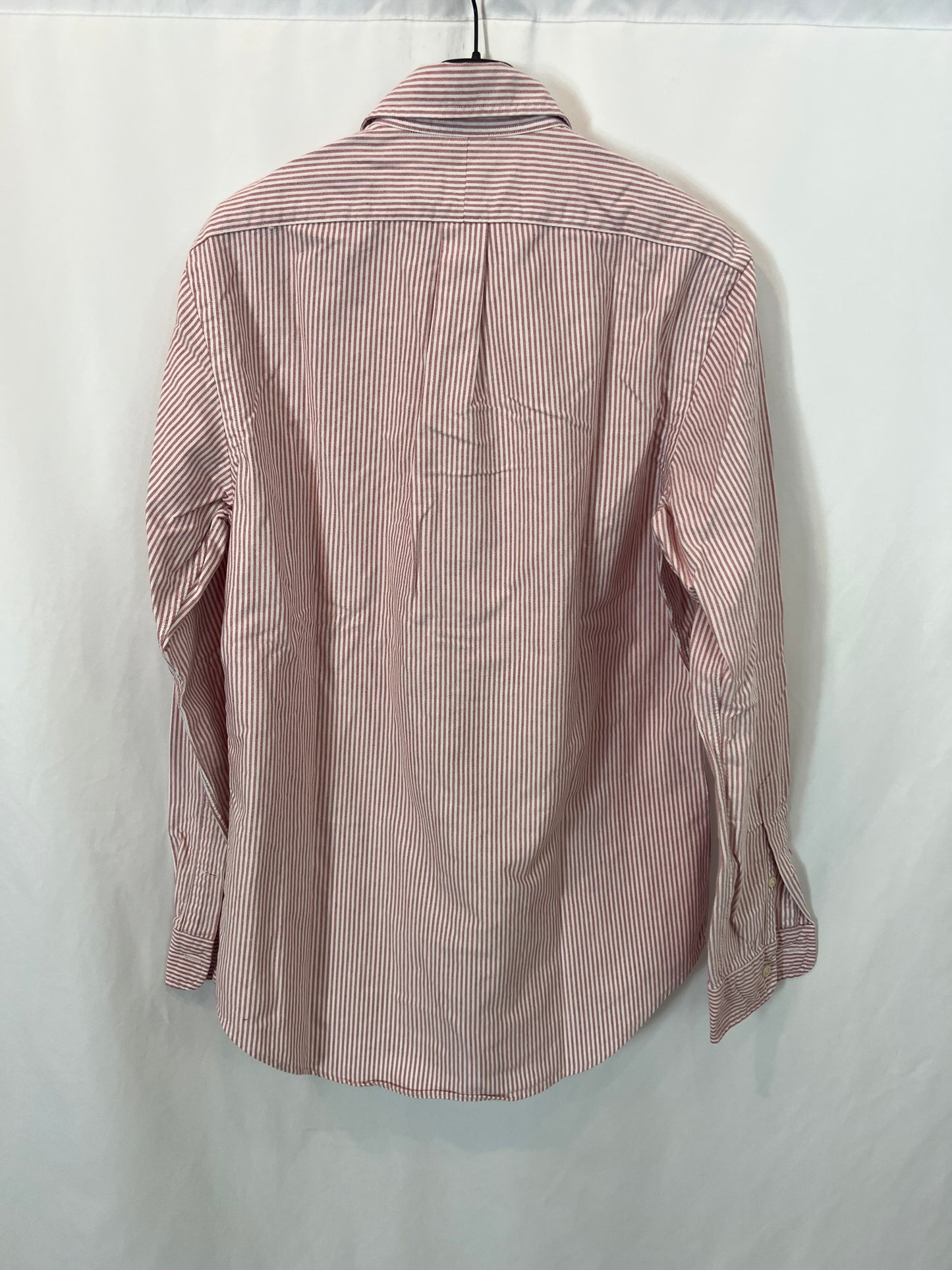 RALPH LAUREN. Camisa rayas burdeos. T S