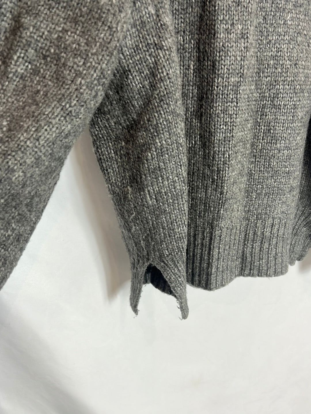 ZARA. Jersey gris botones . TS