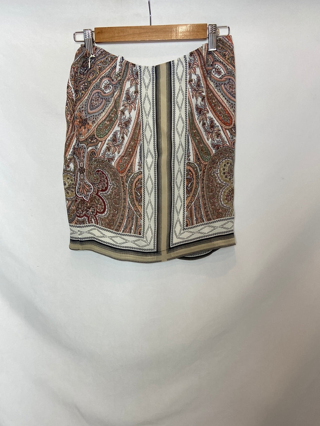 MASSIMO DUTTI. Falda corta estampada TU (S)