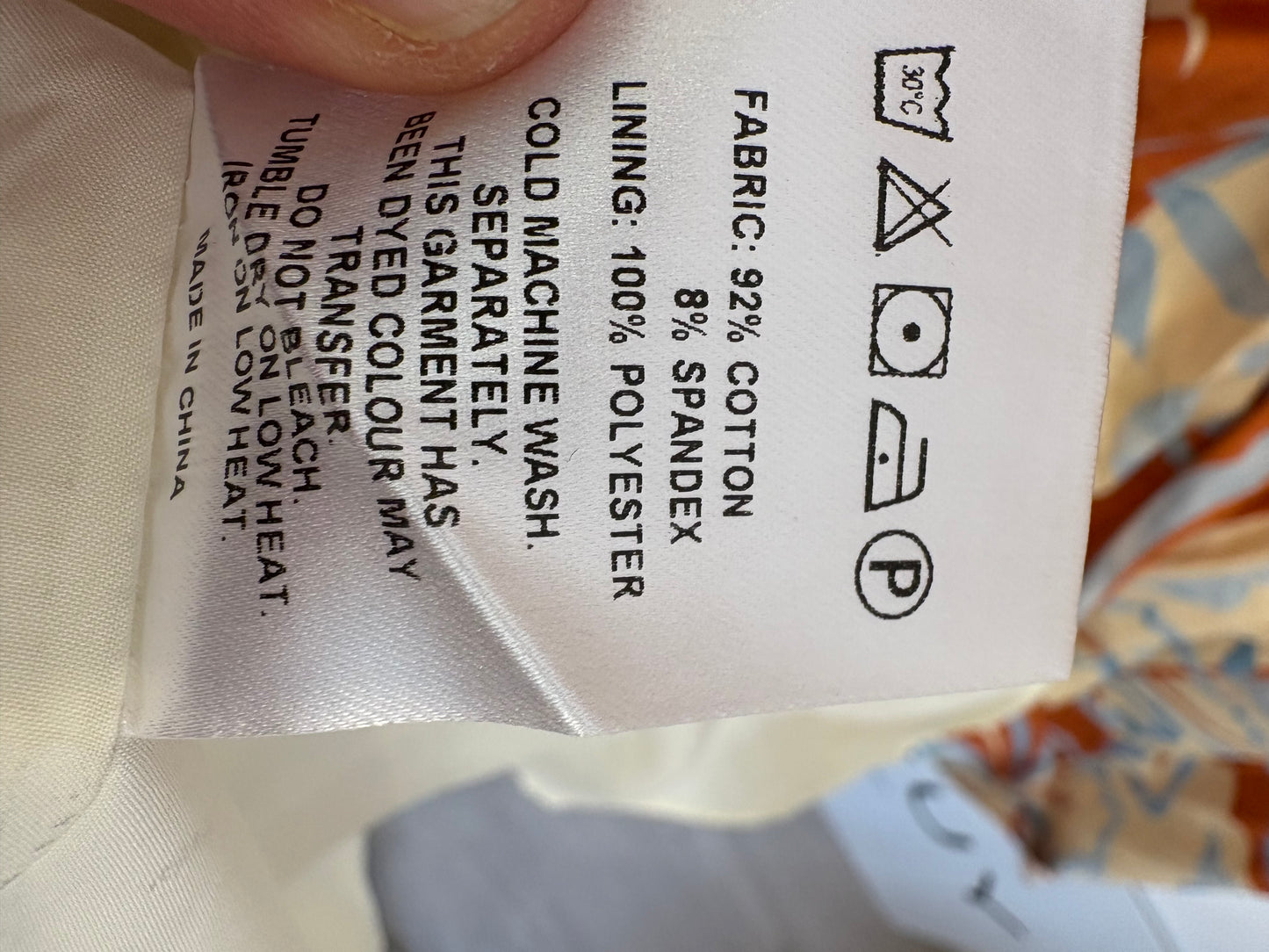 PEPPERMAYO. Vestido largo palabra de honor estampado