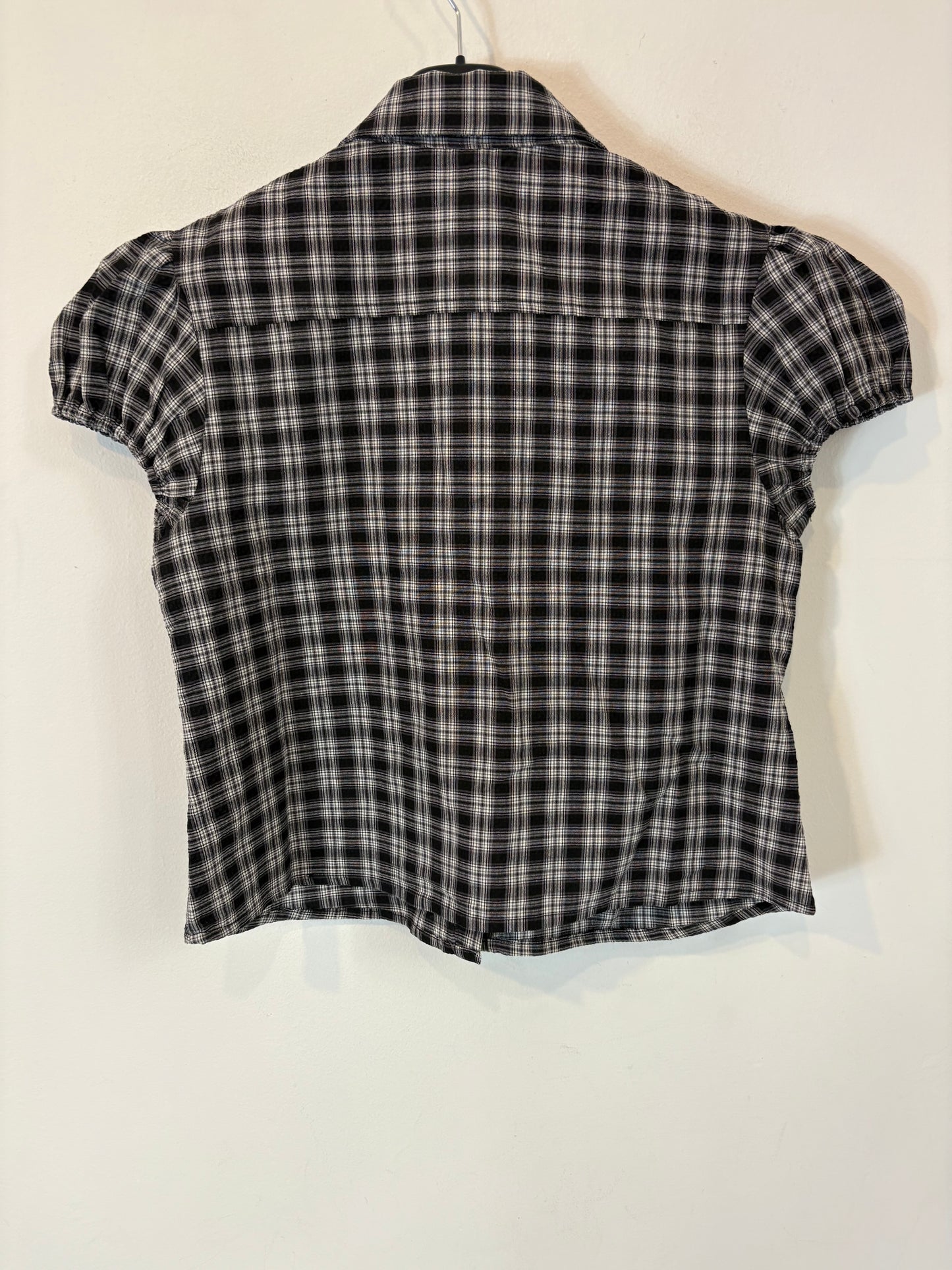 PEPPERMAYO. Checkered blouse. Size XS