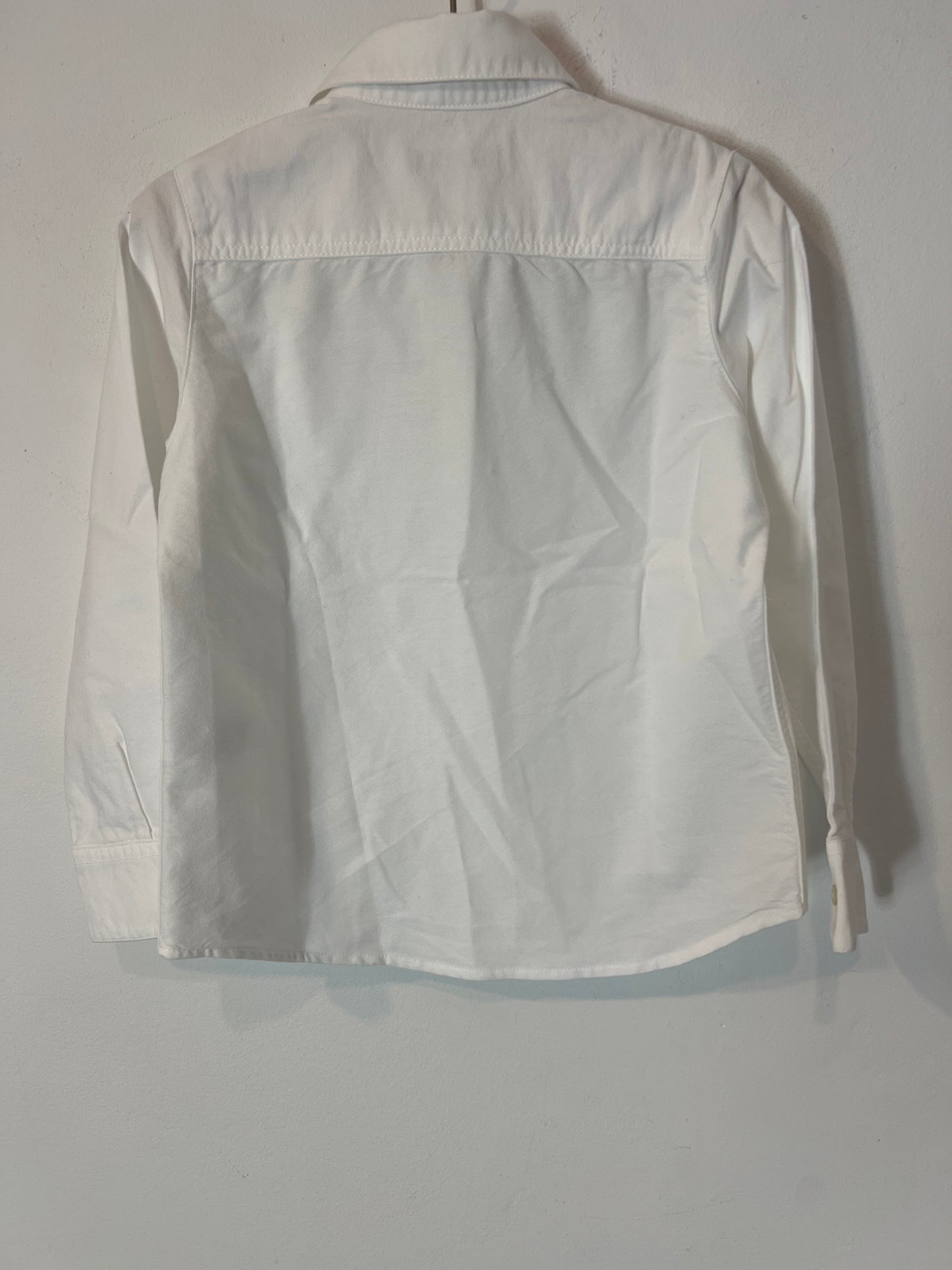 NANOS. Camisa blanca algodón. T 5 años