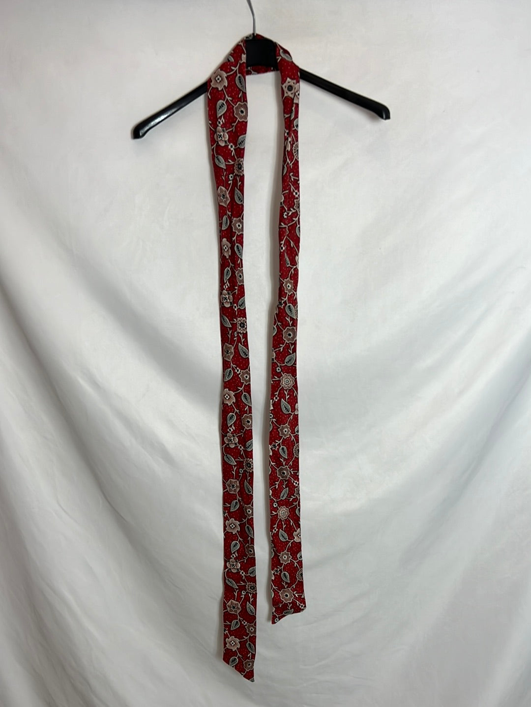 ISABEL MARANT ÉTOILE . Vestido Lino asimetrico estampado. T 42