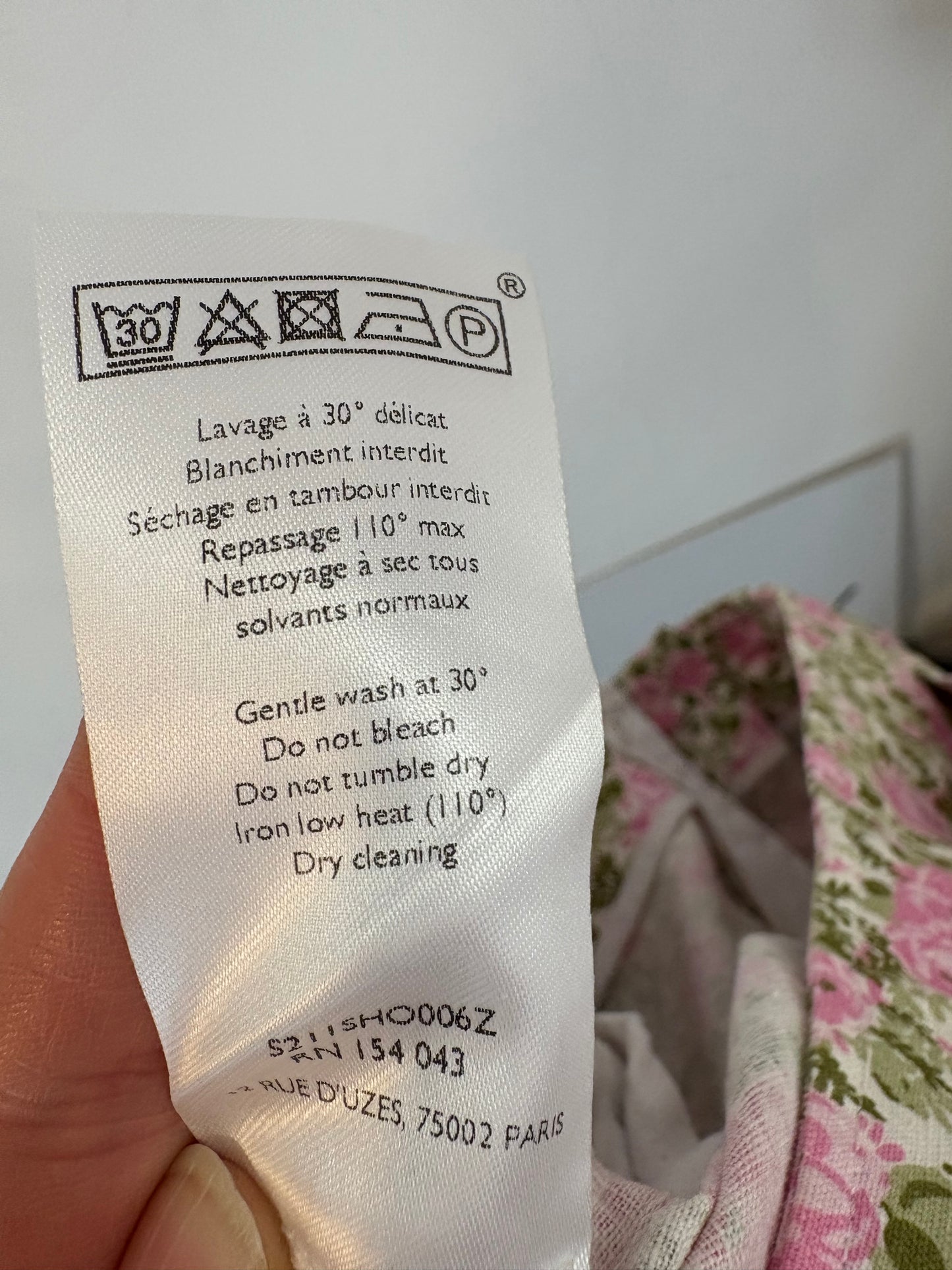 SÉZANE. Bermuda estampada mezcla