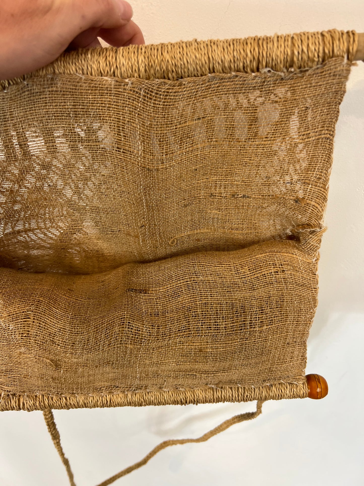 OTHERS. Handmade beige bag