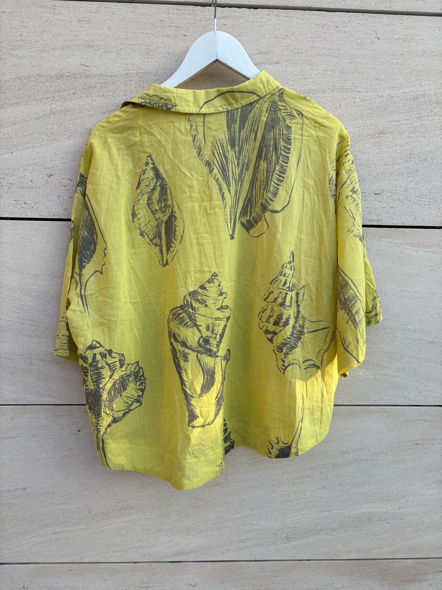 PARFOIS. Camisa lima estampada