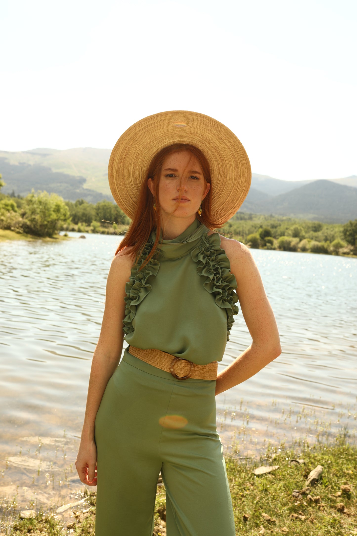 ATREZATÜRE. petro green top