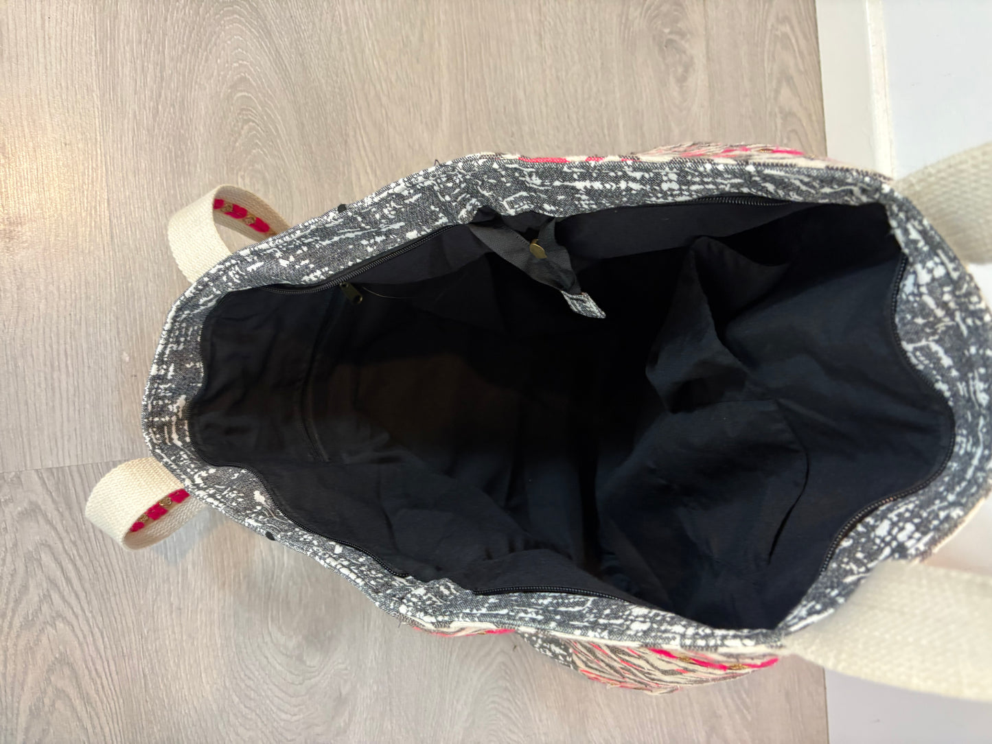 SÉZANE. Multicolored raffia bag