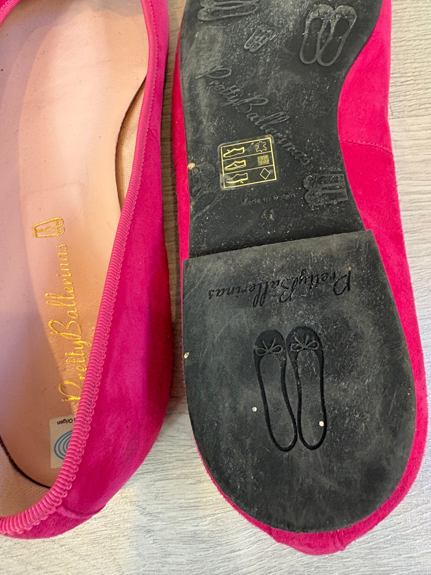 PRETTY BALLERINAS. Bailarinas piel fucsia