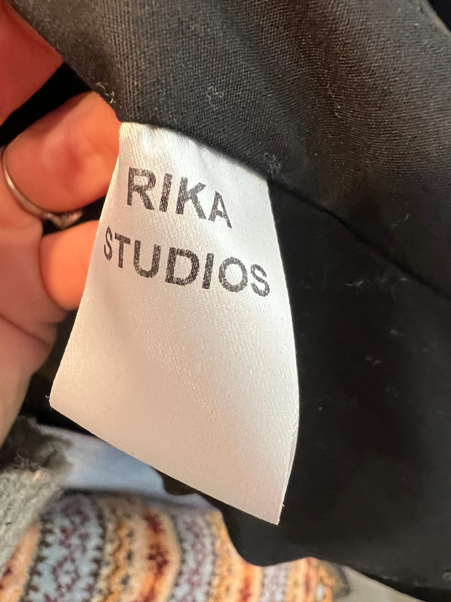 RIKA STUDIOS. Green wool coat Yours