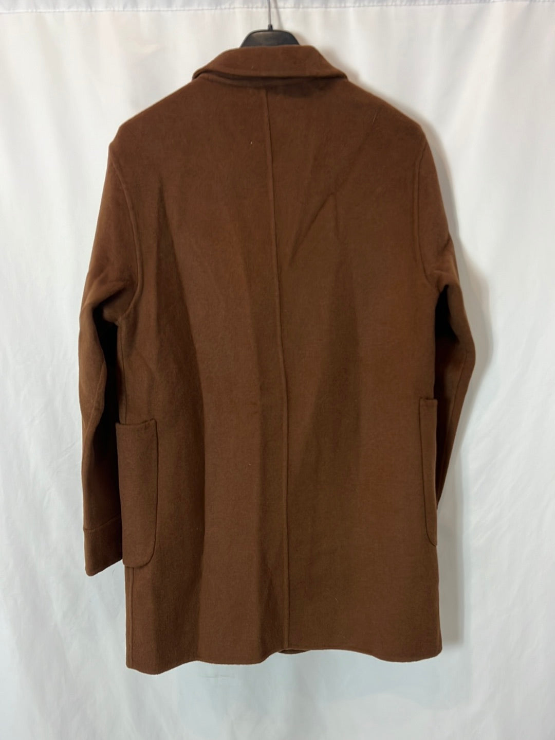 ZARA. abrigo marrón T.13-14 años