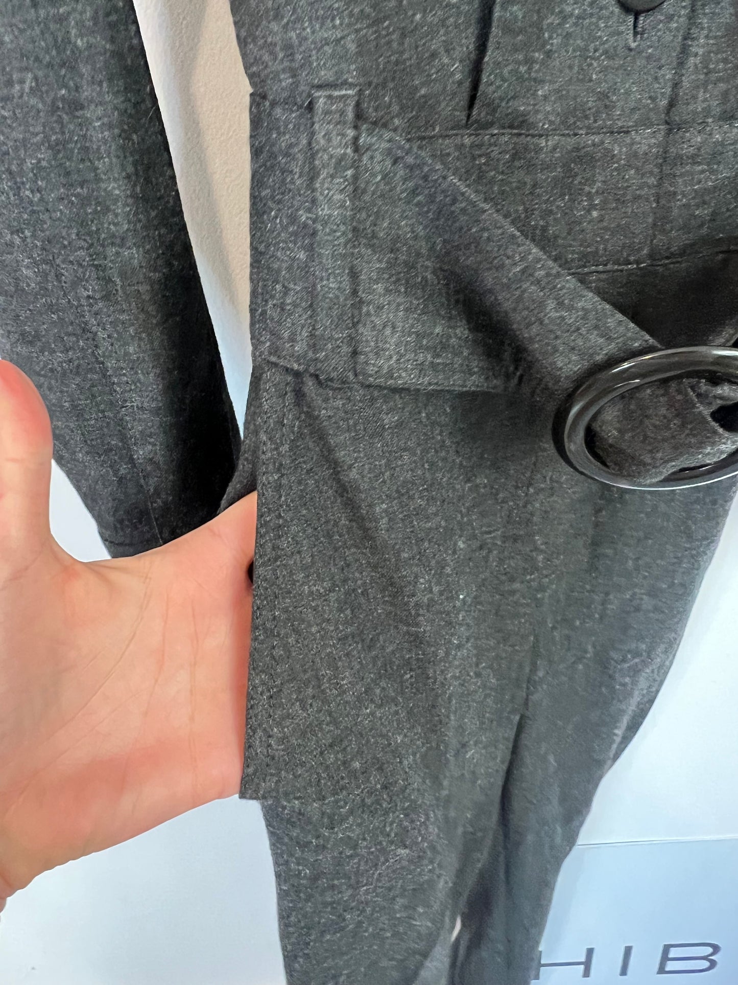 SEZANE. Mono gris fluido T.34