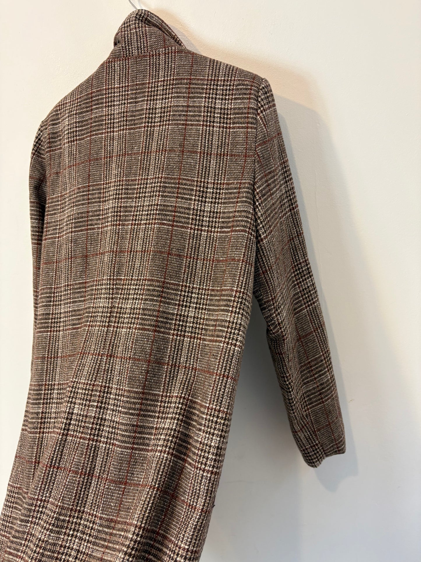 ZARA. Mustard textured back top. TS