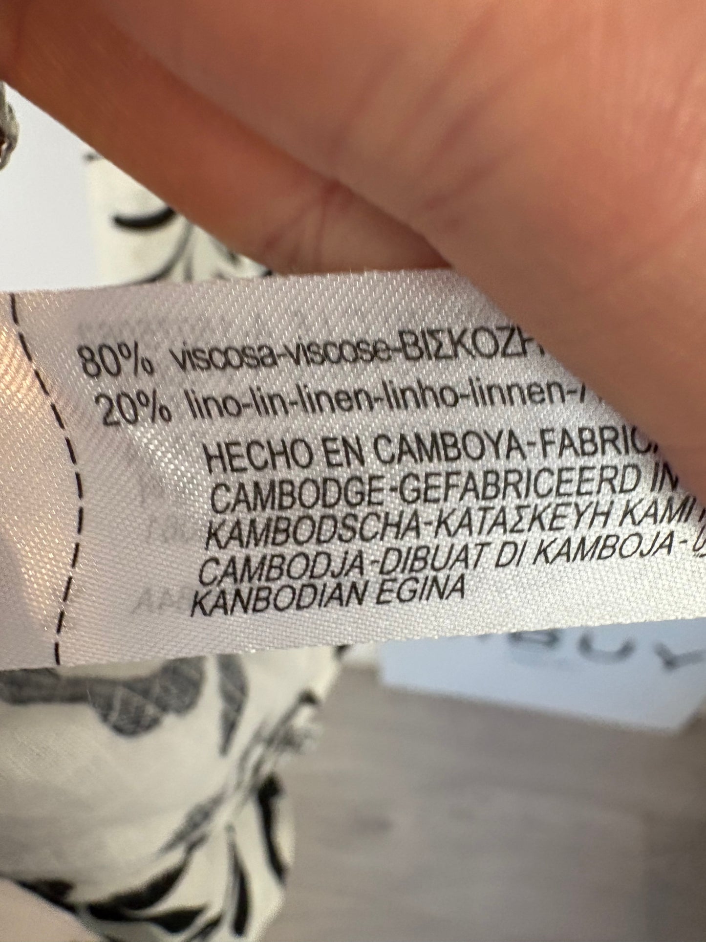 ZARA. Vestido largo estampado aberturas
