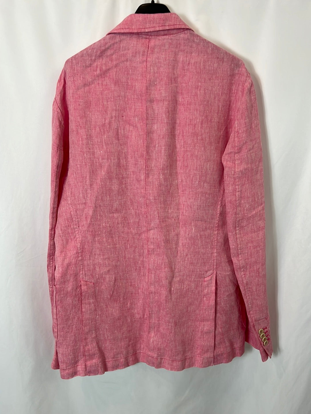 ASPESI. Pink 100%linen Tl blazer