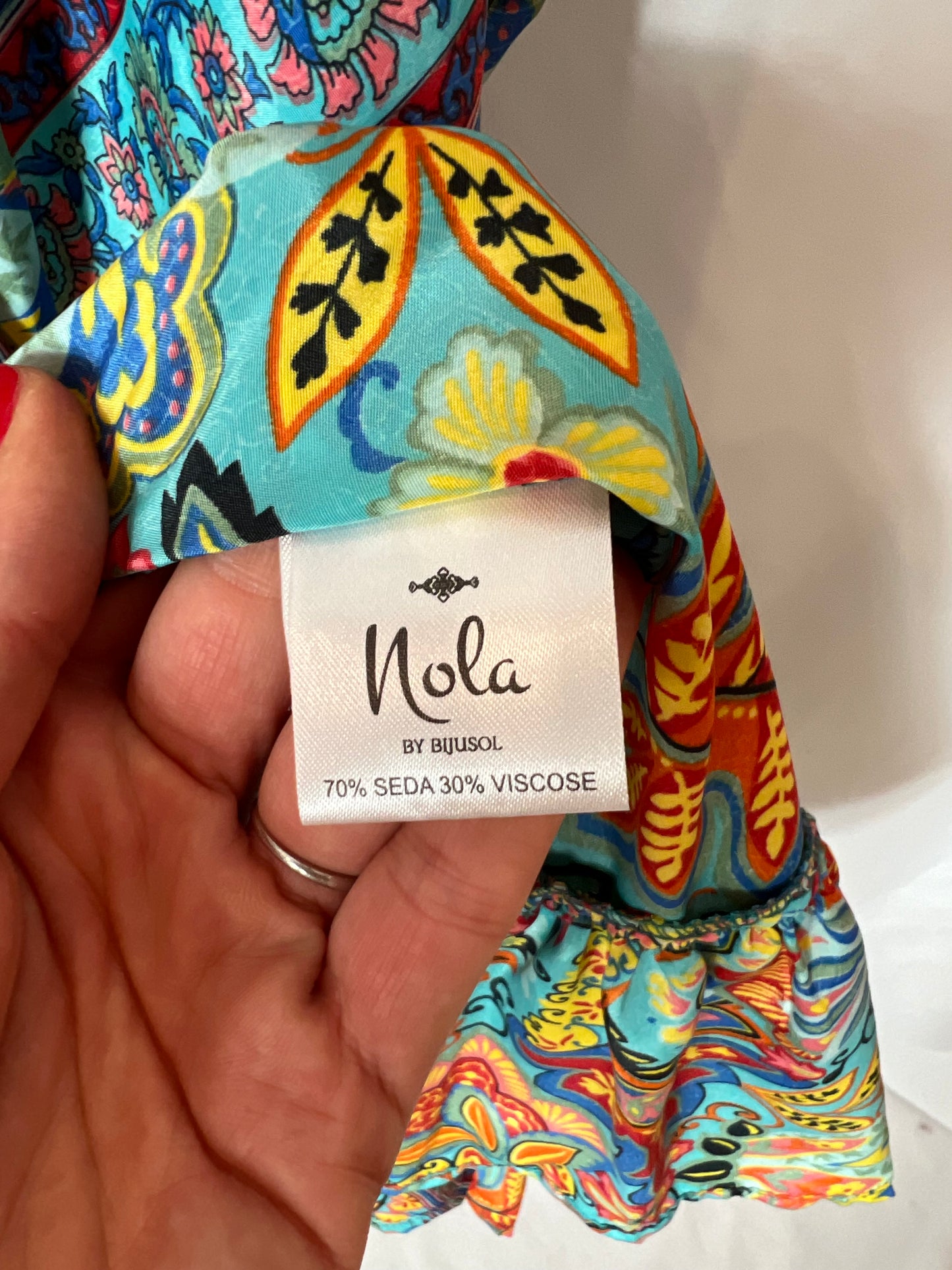 NOLA BY BIJUSOL. Long wrap dress Yours