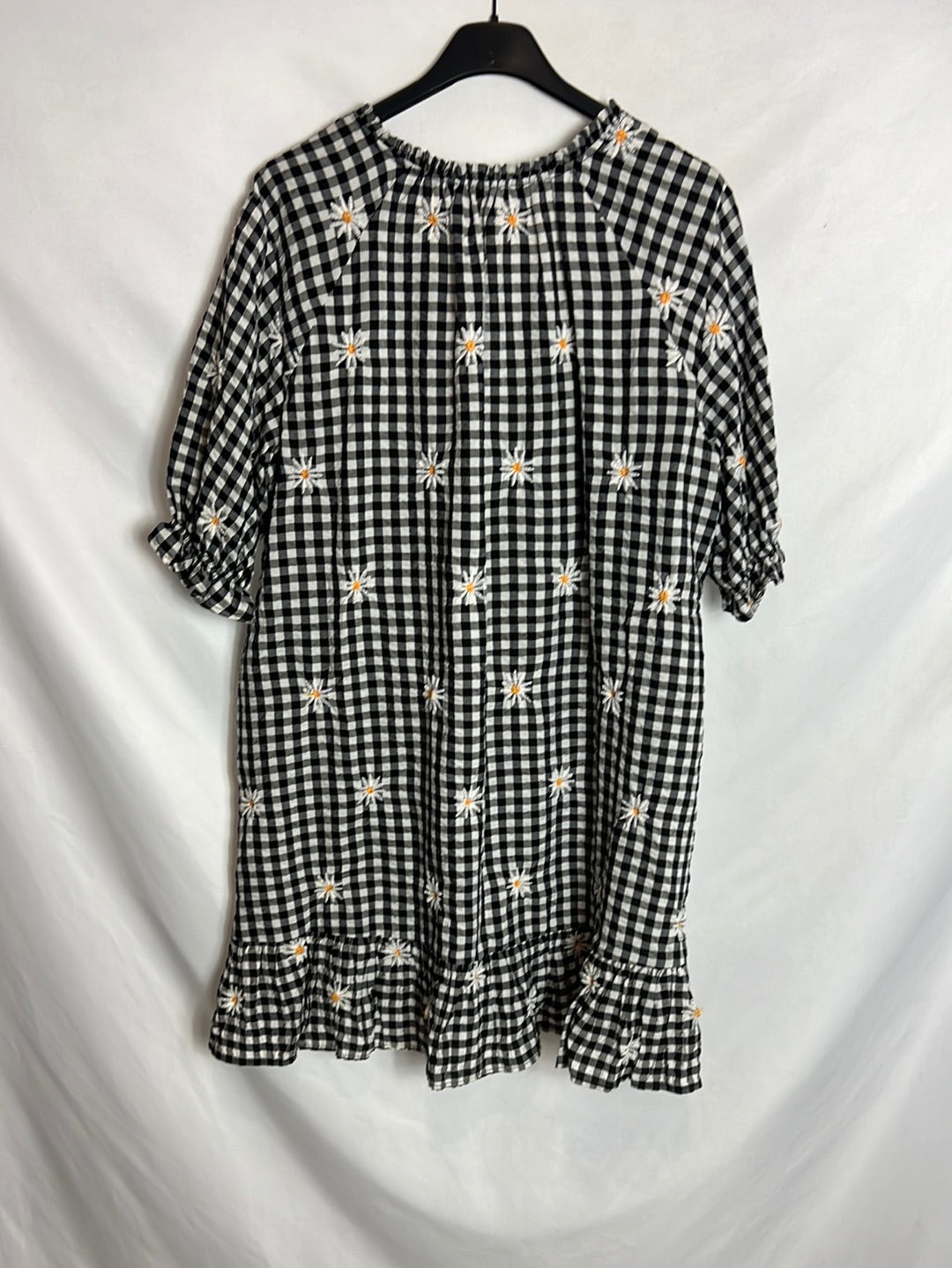 ZARA. Vestido vichy margaritas . T S