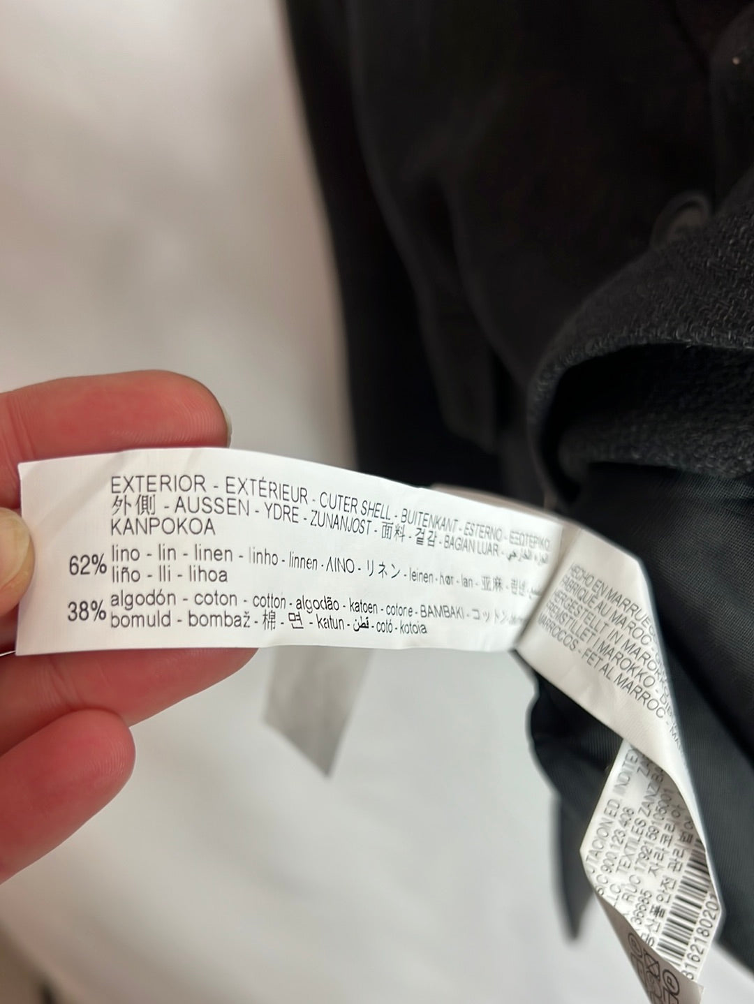 ZARA. Heathered grey blazer. Size XS