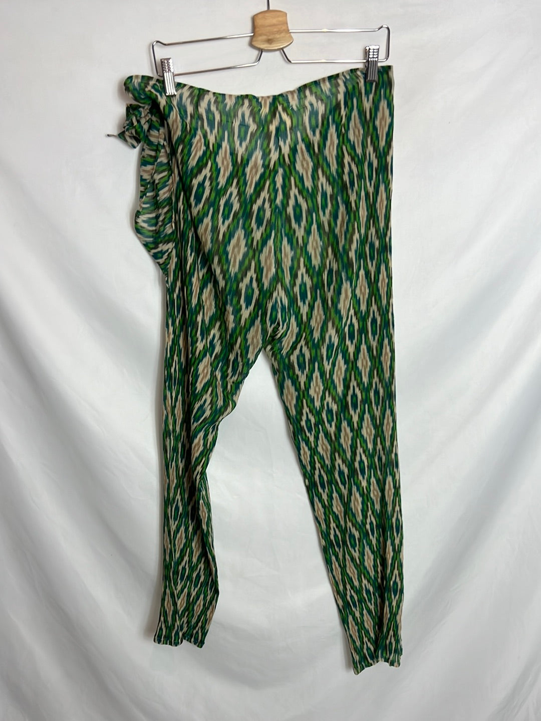 DIEGA. Total green print look Ts