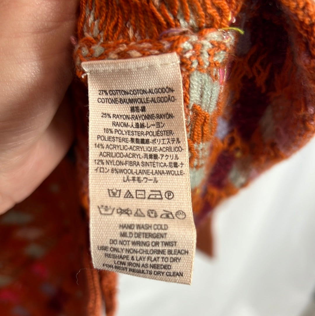 FREE PEOPLE. Multi color cardigan. T.S.