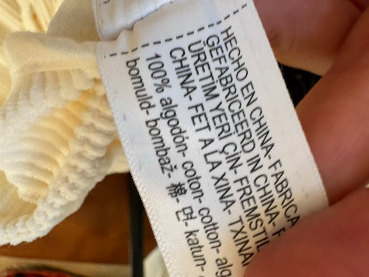 MASSIMO DUTTI. Pantalón pata ancha textura