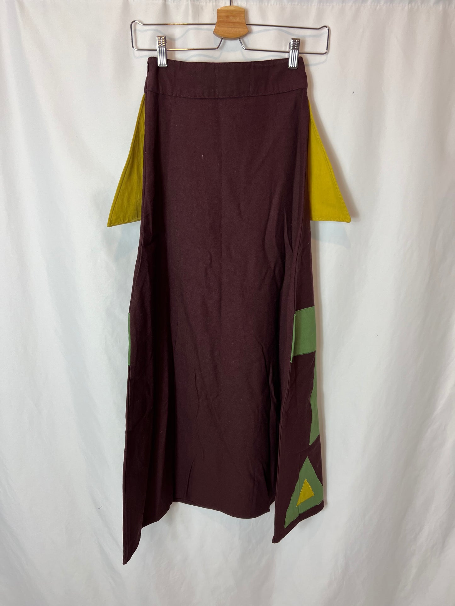 IQ COLLECTION. Total look embroidered maroon T.xs