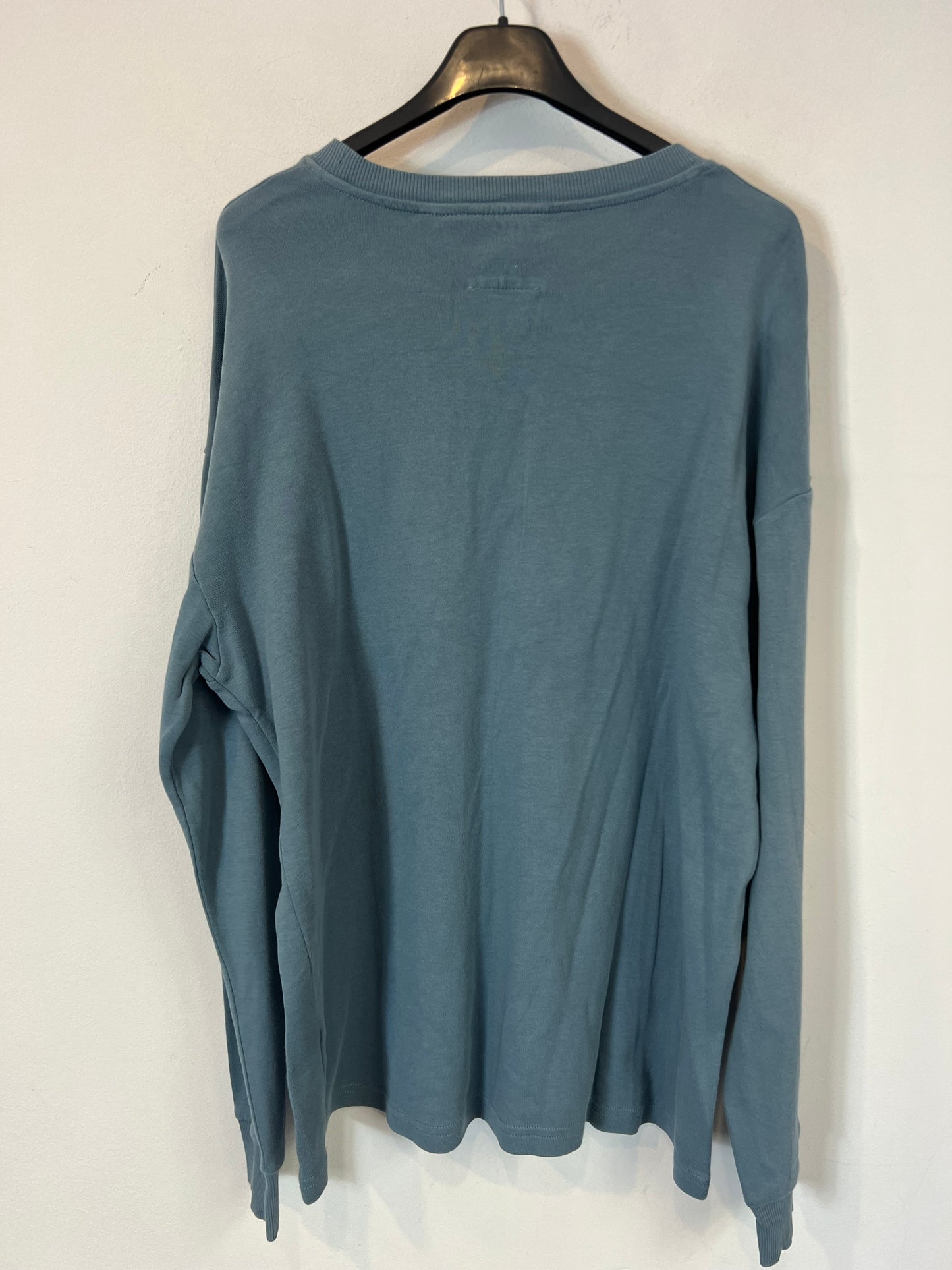 PRIMARK. Sudadera azul fina. T L