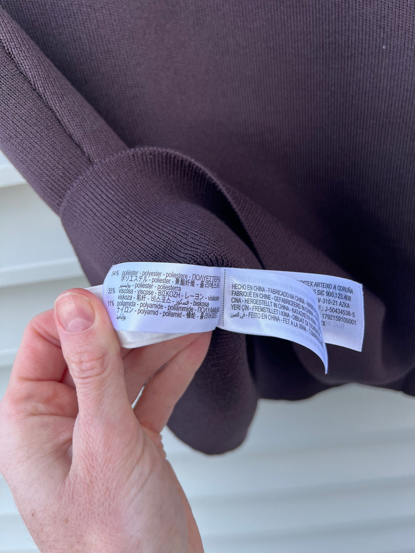 MAROLA. Mustard textured wool skirt. S/M