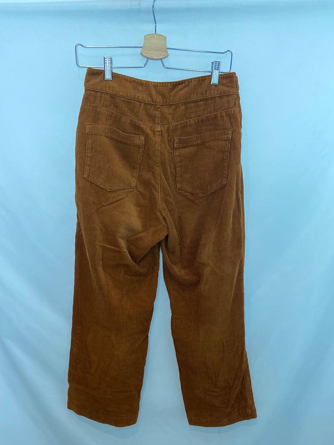 ZARA. Pantalón culotte pana T.38
