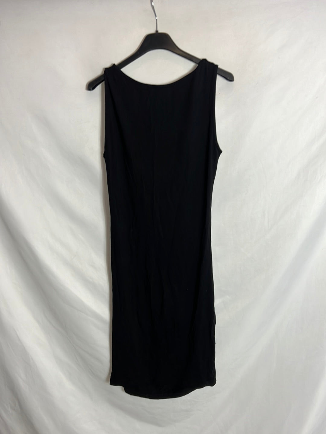 SERAPHINE. Vestido corto negro premamá T.s