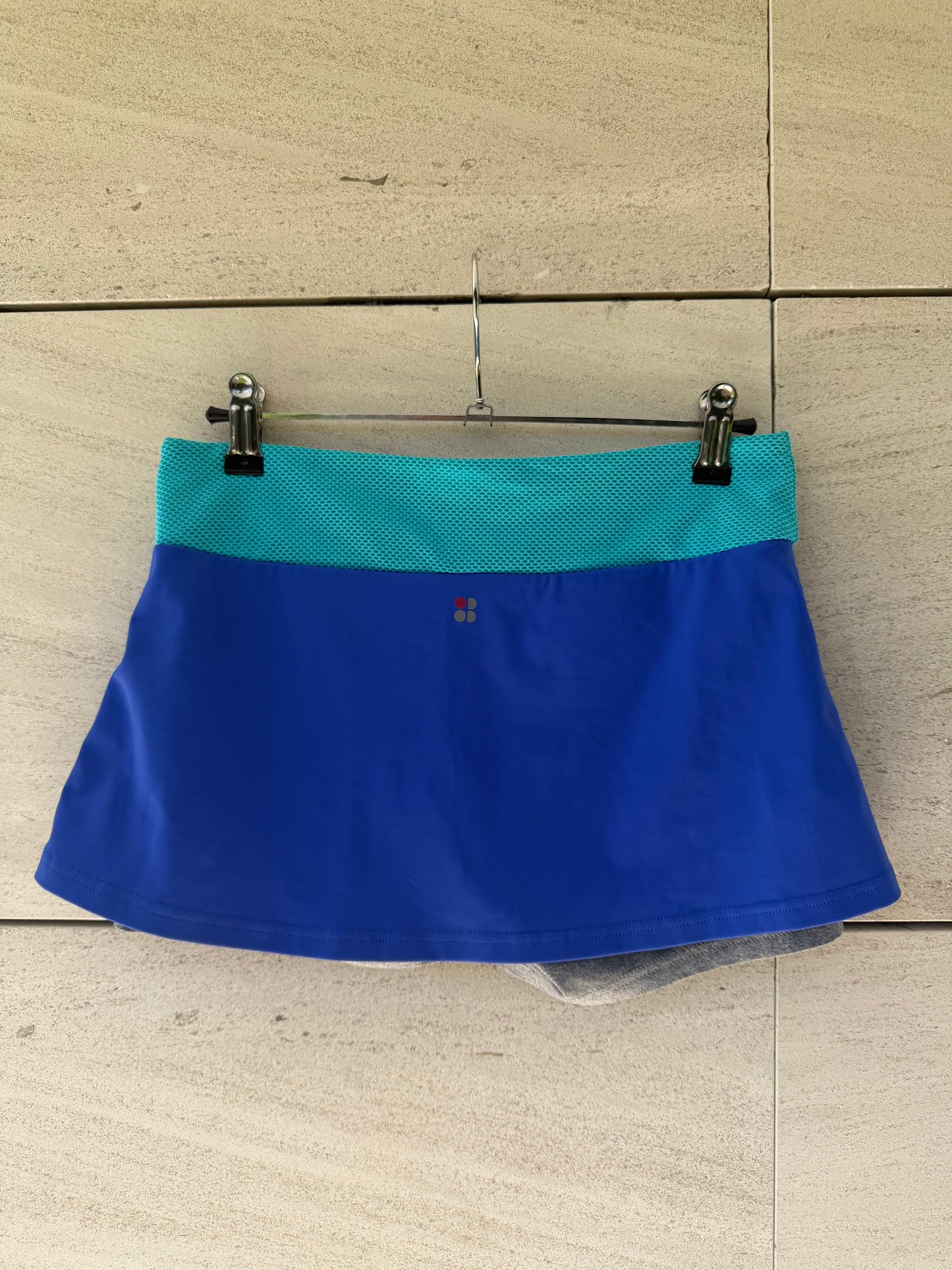 SWEATY BETTY. Falda tenis azul. T XS