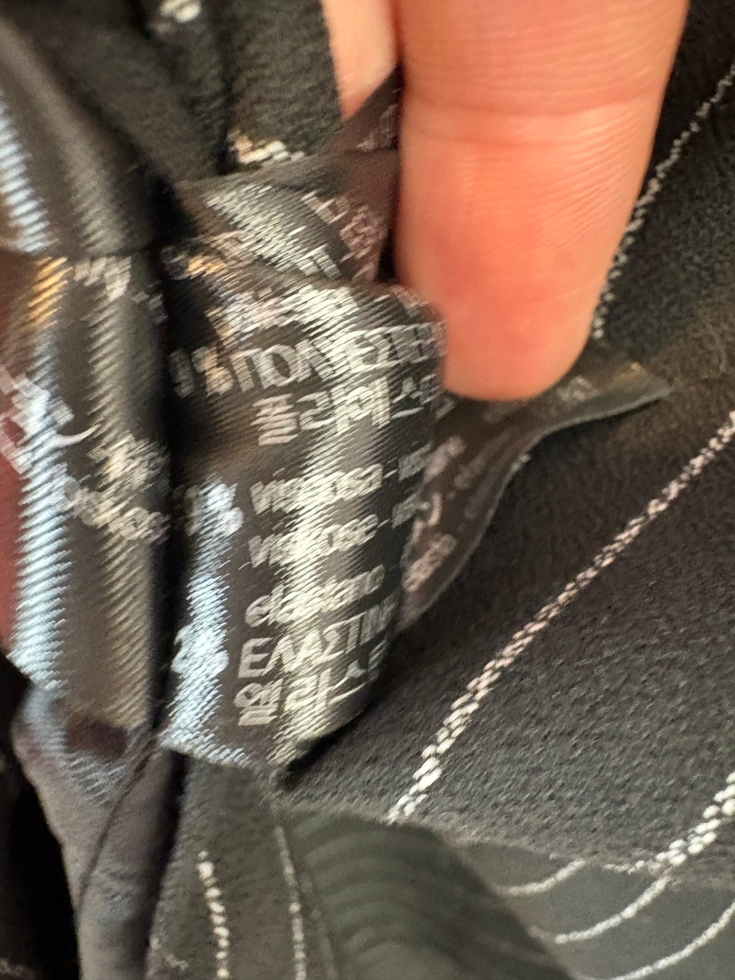 ZARA. Falda tubo larga raya diplomática. T XS