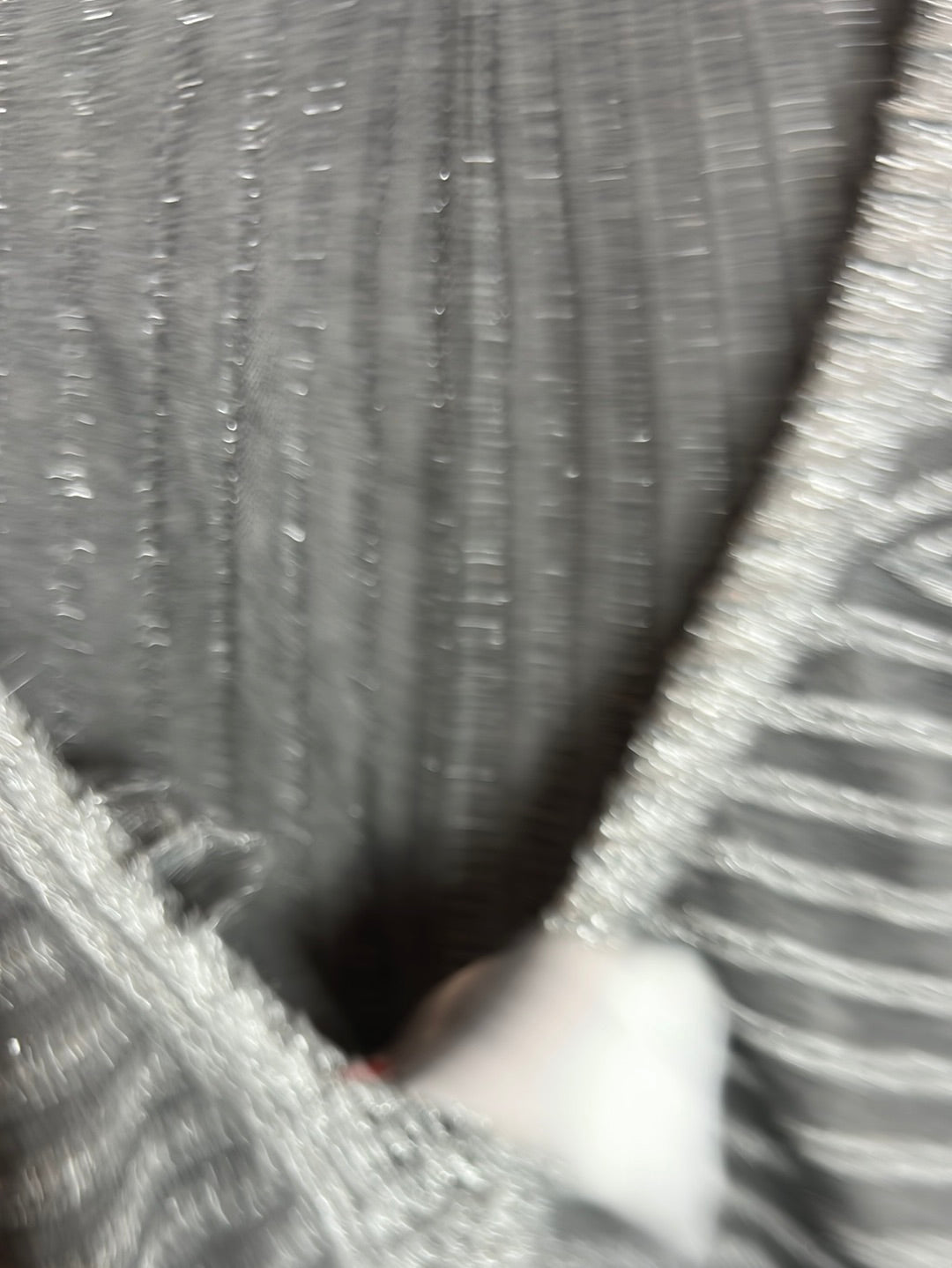 COMPTOIR DES COTONNIERS. Top punto gris y plateado TS