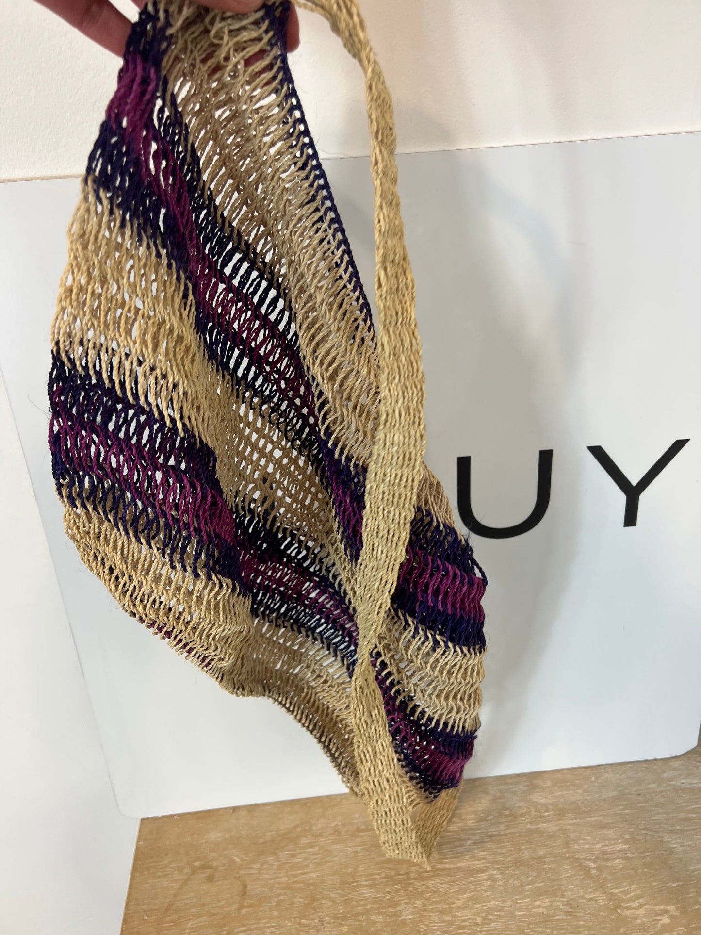 OTHERS. Colorful raffia bag