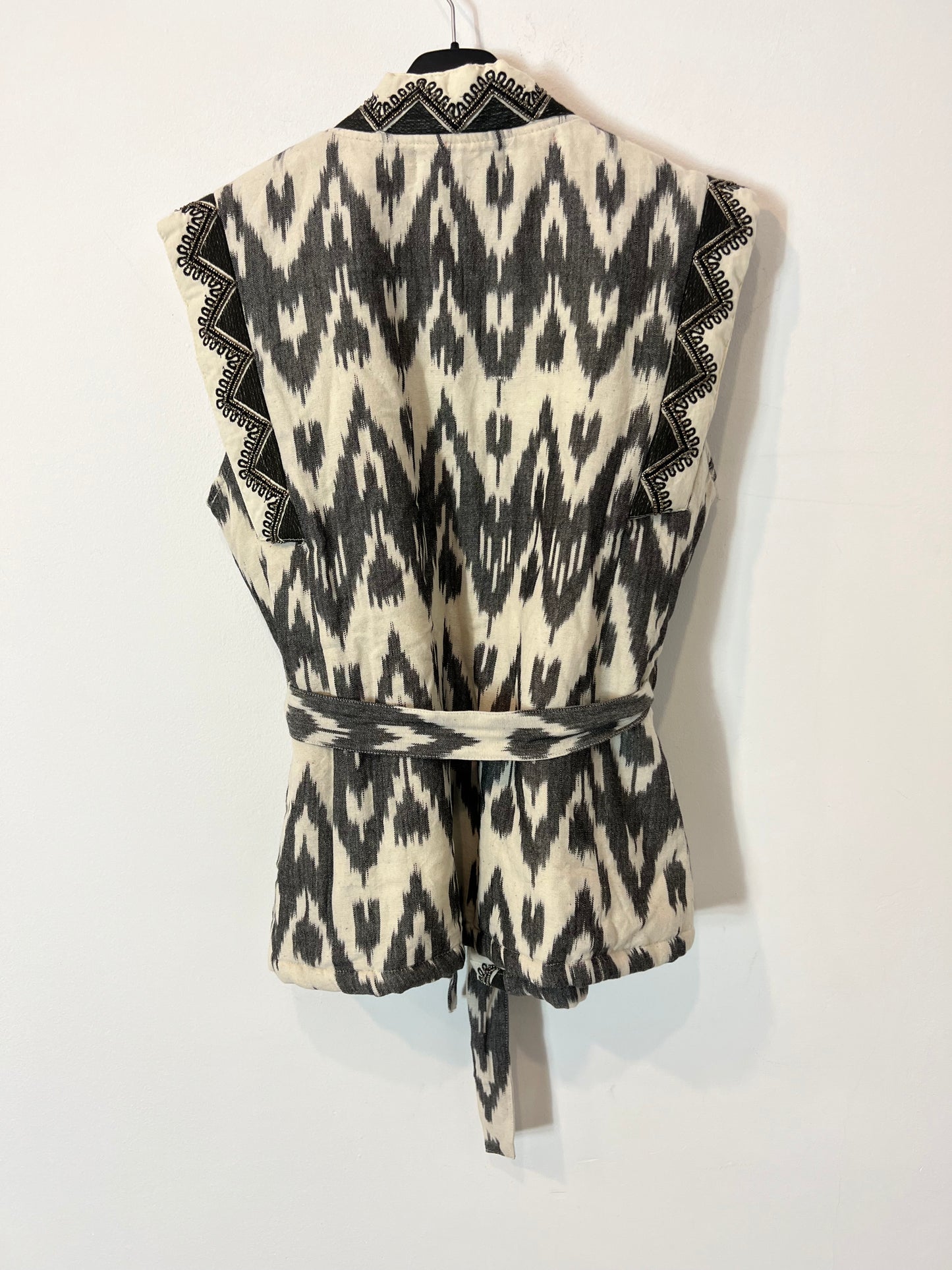 PITI CUITI. Chaleco acolcha estampado. T U (M)