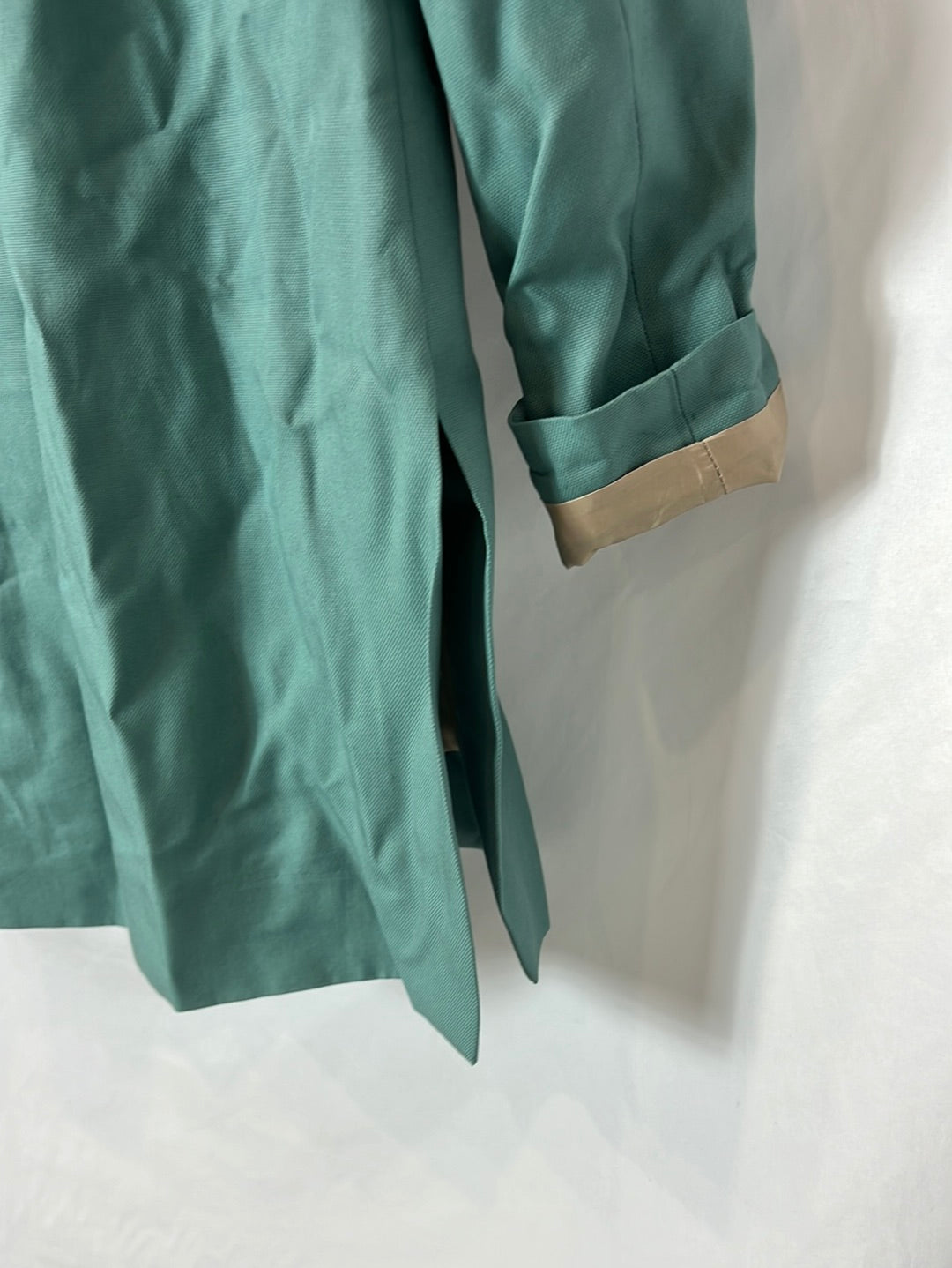 EL CORTE INGLÉS. Blazer fluida azul T.xs