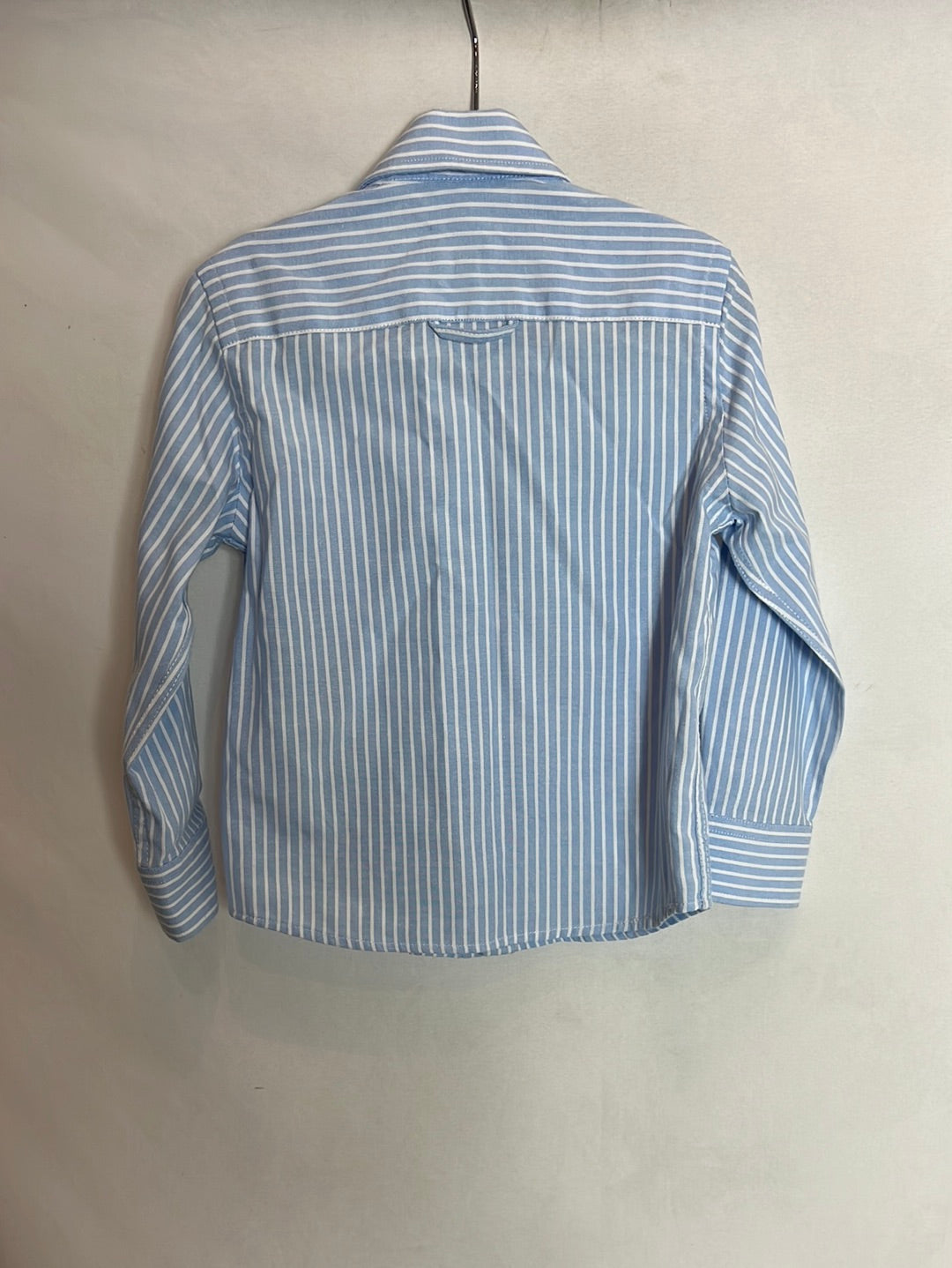 THE F1RST. Blue striped shirt for boys. Size 2 years.