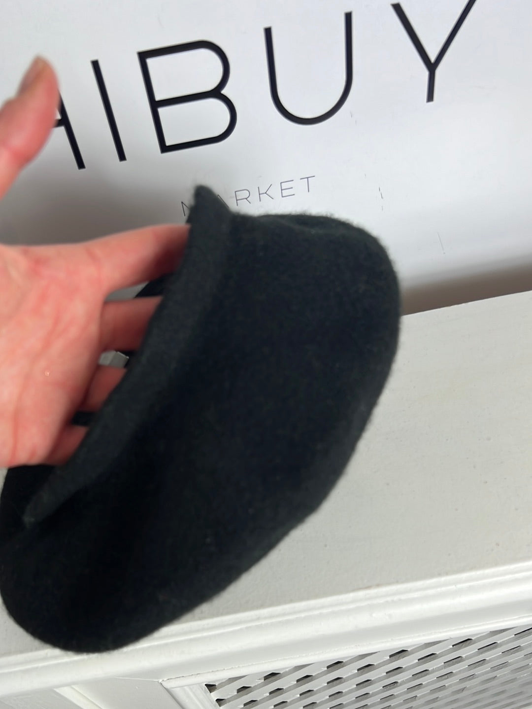 OTRAS. Boina lana negra. TU