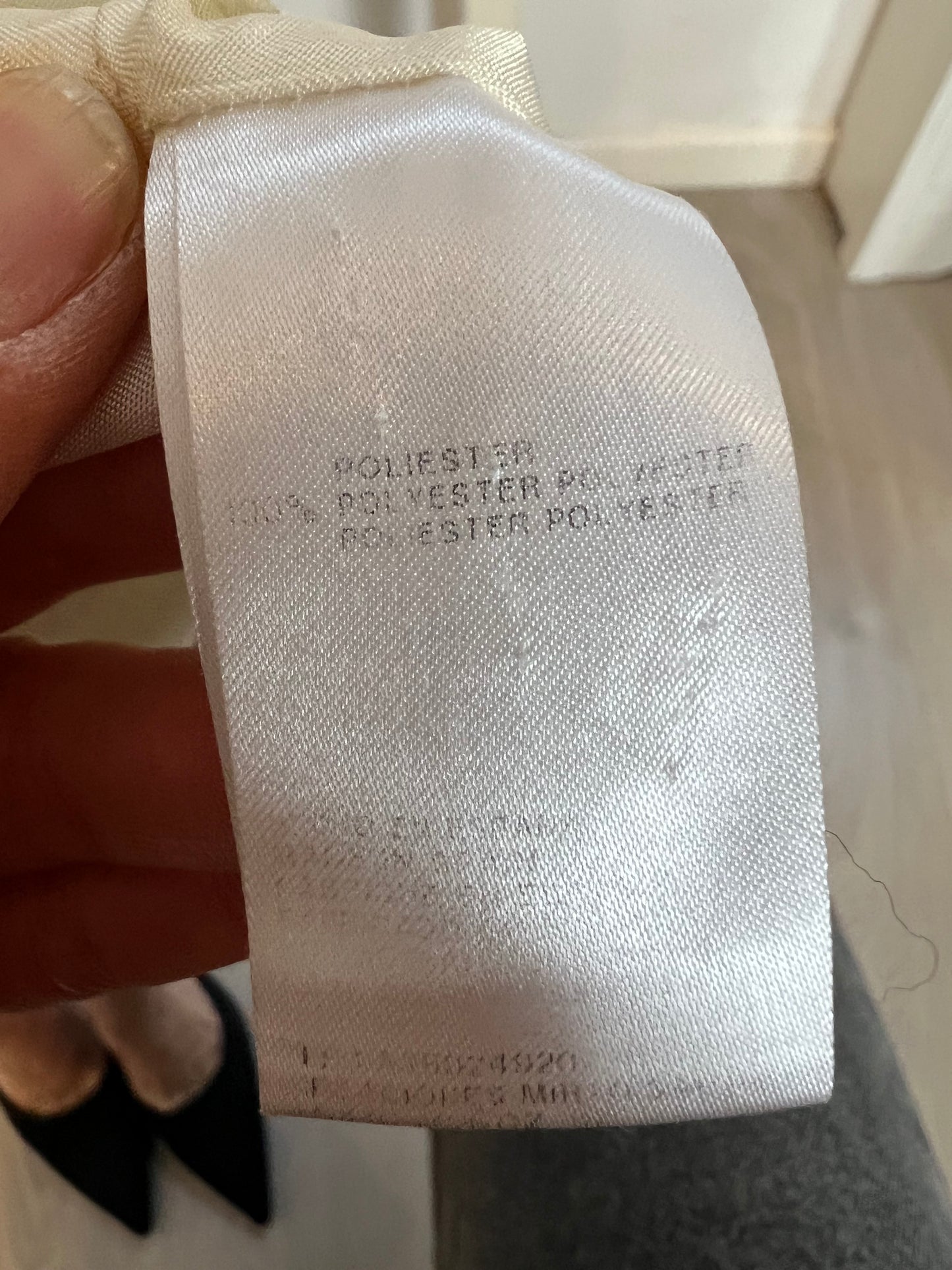 MIRTO. Vestido largo estampado hombreras. T 36