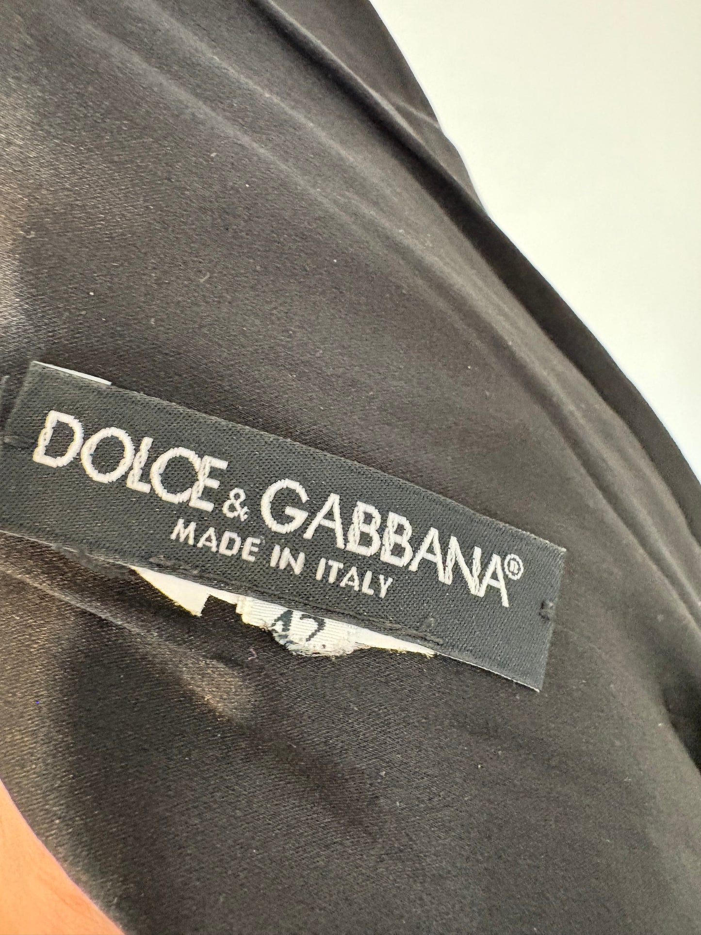 DOLCE & GABBANA. Vestido corto animal print