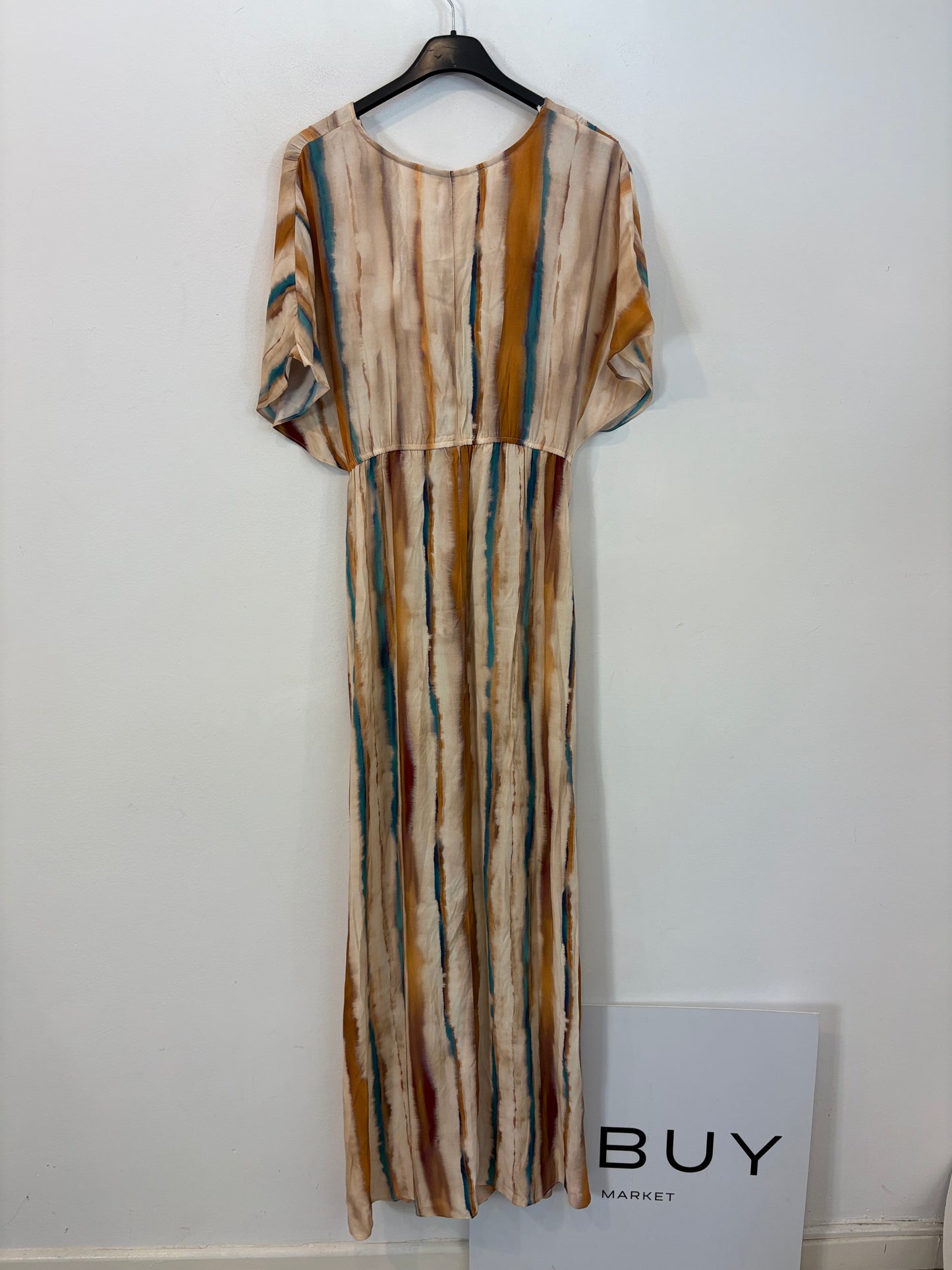 SLOWLOVE. Vestido largo fluido estampado