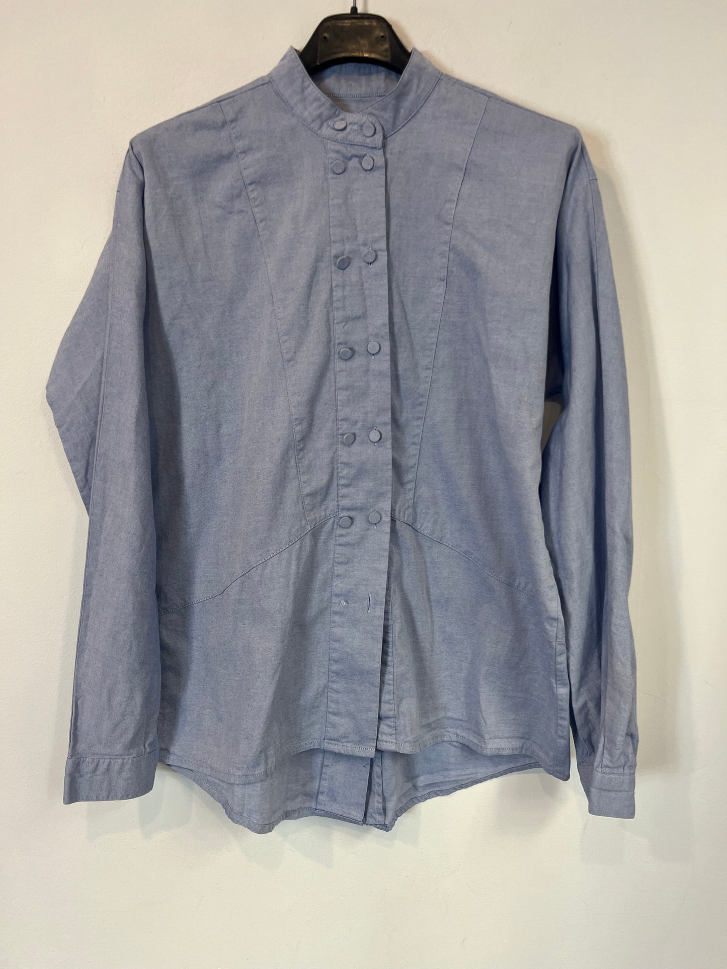 INTROPY. Blue double-breasted blouse. T s/m (Tare)