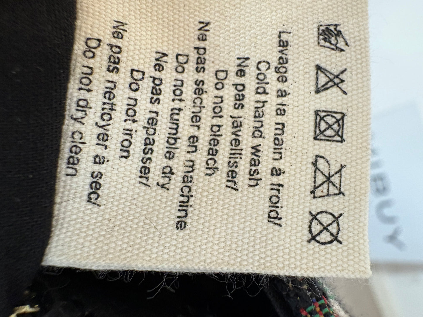 PETITE MENDIGOTE. Bolso estampado con piel asa larga