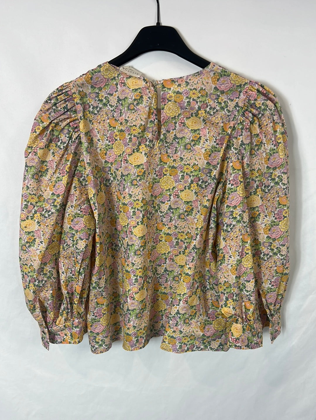 RITAVON. Blusa amarilla flores T.u(m)