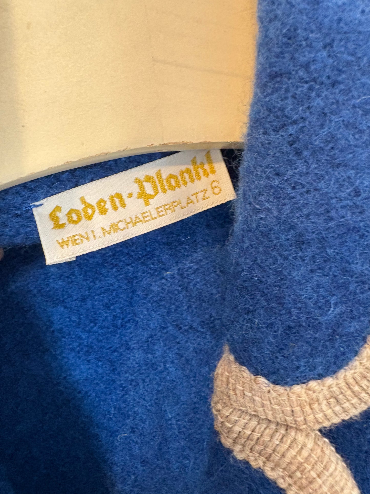 OTRAS. Austriaca azul lana niños. T 6-7 años