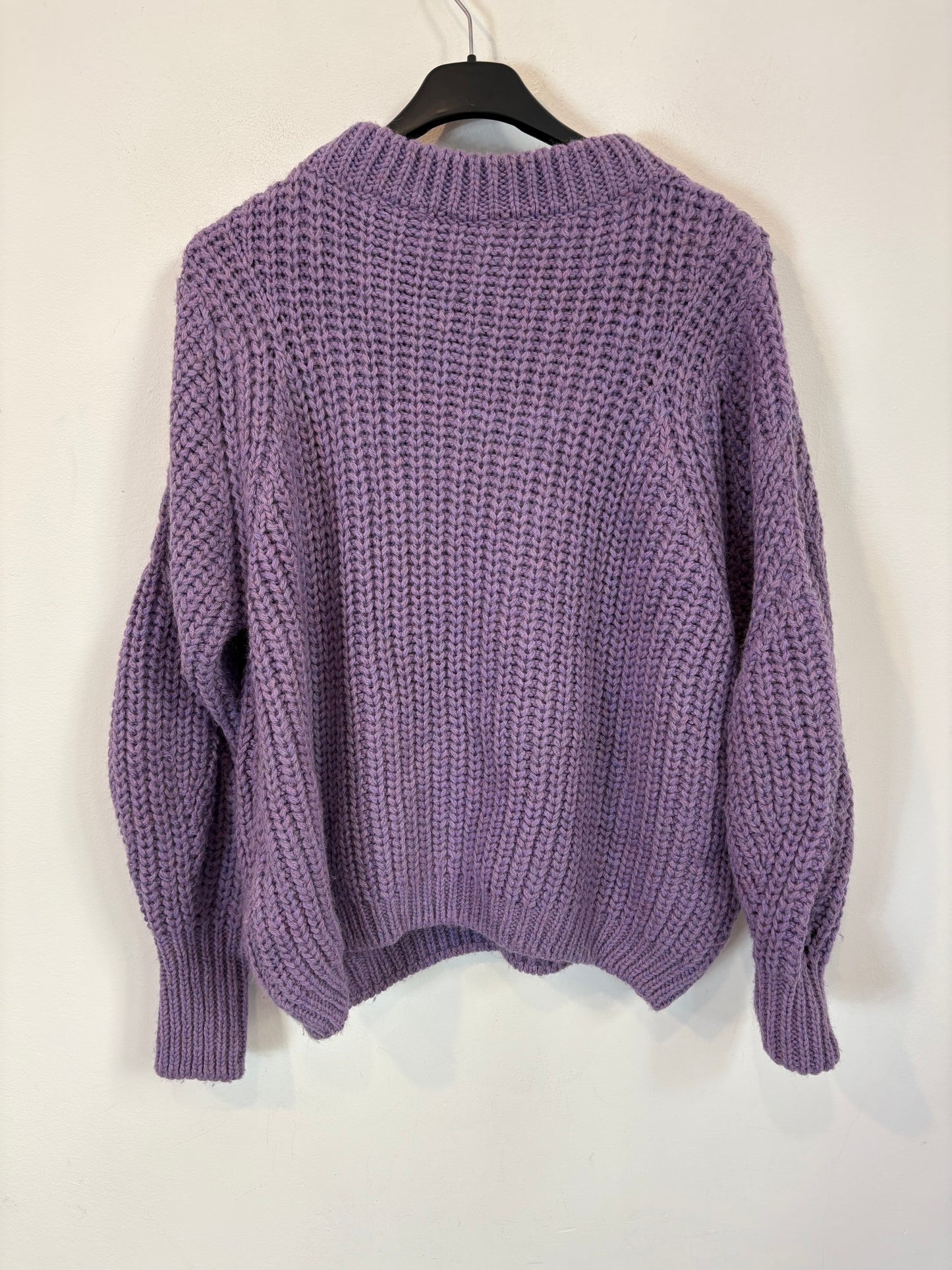 BIMBA Y LOLA. Jersey malva punto T.s